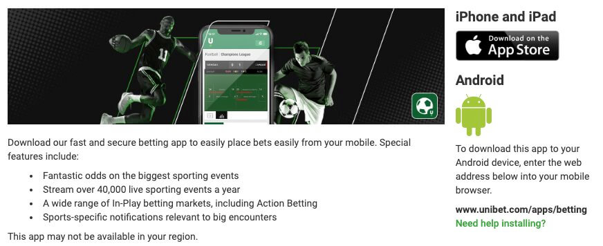 unibet app